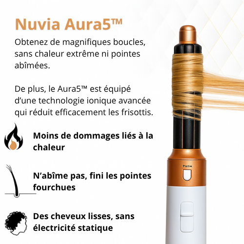 HAIRSTYLER 5 EN 1｜Nuvia Aura5™